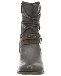 dunkelgraue Stiefel von Mustang