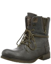 dunkelgraue Stiefel von Mustang