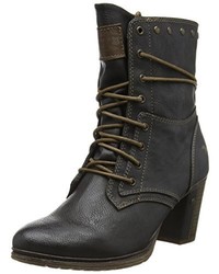 dunkelgraue Stiefel von Mustang