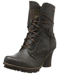 dunkelgraue Stiefel von Mustang