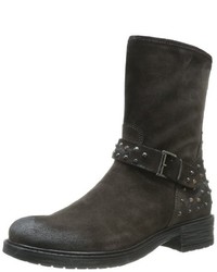 dunkelgraue Stiefel von Ninette en Fleur