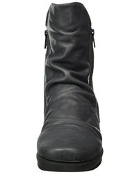 dunkelgraue Stiefel