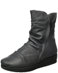 dunkelgraue Stiefel