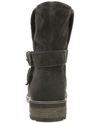 dunkelgraue Stiefel von Tamaris