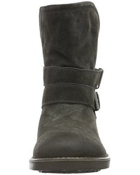 dunkelgraue Stiefel von Tamaris