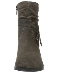 dunkelgraue Stiefel von Tamaris