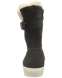 dunkelgraue Stiefel von Tamaris