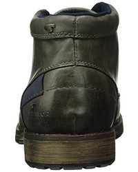 dunkelgraue Stiefel von Tom Tailor
