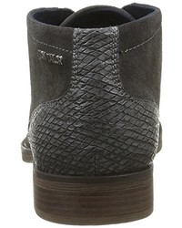 dunkelgraue Stiefel von Tom Tailor