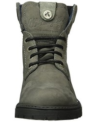 dunkelgraue Stiefel von Wrangler