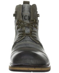 dunkelgraue Stiefel von Yellow Cab