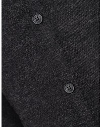 dunkelgraue Strickjacke von Bexleys man