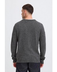 dunkelgraue Strickjacke von BLEND