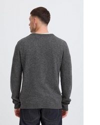 dunkelgraue Strickjacke von BLEND