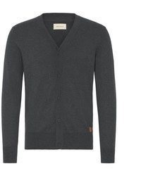 dunkelgraue Strickjacke von BLEND