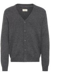 dunkelgraue Strickjacke von BLEND