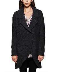 dunkelgraue Strickjacke von Comma CI