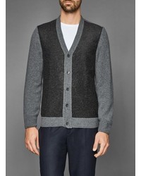 dunkelgraue Strickjacke von MAERZ Muenchen