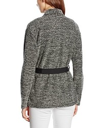 dunkelgraue Strickjacke von Maison Scotch