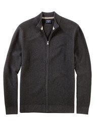 dunkelgraue Strickjacke von Olymp