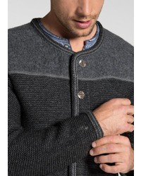 dunkelgraue Strickjacke von SPIETH & WENSKY