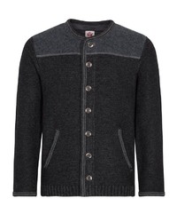 dunkelgraue Strickjacke von SPIETH & WENSKY