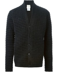 dunkelgraue Strickjacke von Stephan Schneider