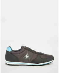 dunkelgraue Turnschuhe von Le Coq Sportif