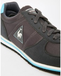 dunkelgraue Turnschuhe von Le Coq Sportif