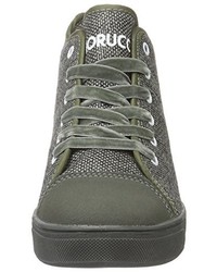 dunkelgraue Turnschuhe von Fiorucci