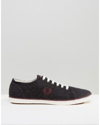 dunkelgraue Turnschuhe von Fred Perry