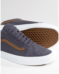 dunkelgraue Turnschuhe von Vans