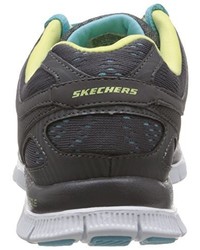 dunkelgraue Turnschuhe von Skechers