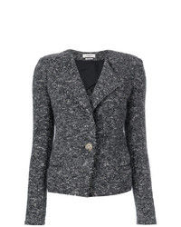 dunkelgraue Tweed-Jacke von Isabel Marant Etoile