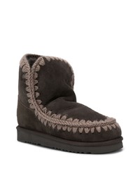 dunkelgraue Ugg Stiefel von Mou