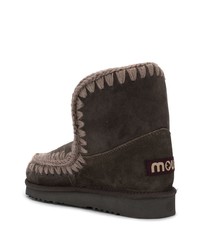 dunkelgraue Ugg Stiefel von Mou