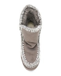 dunkelgraue Ugg Stiefel von Mou