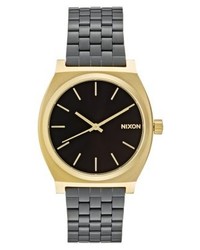 dunkelgraue Uhr von Nixon