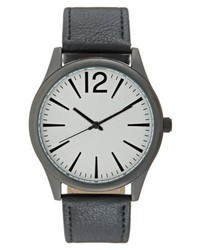 dunkelgraue Uhr von YOURTURN