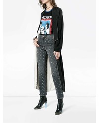 dunkelgraue verzierte Jeans von Isabel Marant