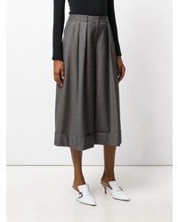 dunkelgraue weite Hose von Jil Sander Navy