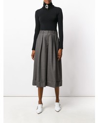 dunkelgraue weite Hose von Jil Sander Navy