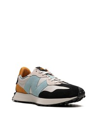 dunkelgraue Wildleder niedrige Sneakers von New Balance