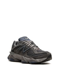 dunkelgraue Wildleder niedrige Sneakers von New Balance