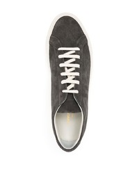 dunkelgraue Wildleder niedrige Sneakers von Common Projects