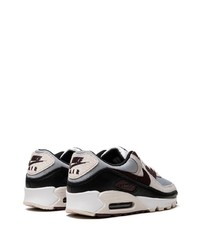 dunkelgraue Wildleder niedrige Sneakers von Nike