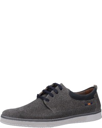 dunkelgraue Wildleder niedrige Sneakers von FRETZ men