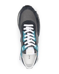 dunkelgraue Wildleder niedrige Sneakers von Ghoud