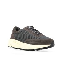 dunkelgraue Wildleder niedrige Sneakers von Our Legacy