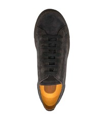 dunkelgraue Wildleder niedrige Sneakers von Doucal's